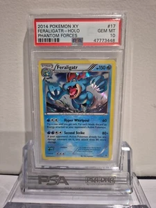 Pokemon - Phantom Forces - Feraligatr 17/119 - GEM MINT PSA 10 - POP 4 - Picture 1 of 2