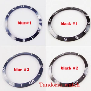 39,2mm Schwarz/Blau Keramik Uhr Becel Einsatz Fit 41mm Corgeut Herren Armbanduhr  - Bild 1 von 15
