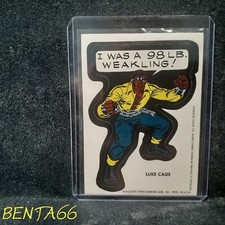 1974 1975 Topps Marvel 🔥 Comic Book Heroes Sticker Luke Cage