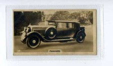 (Jj5667) WILLS(NEW ZEALAND),MOTOR CARS,PANHARD,1926,#12