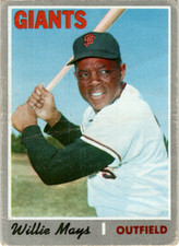 1970 Topps #600 Willie Mays San Francisco Giants
