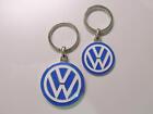 Volkswagen VW Portachiavi Blu, Grandi - Originale Nuovo 37 MM 000087010C
