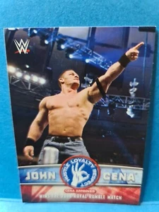 JOHN CENA 2017 WWE Topps HUSTLE LOYALTY RESPECT #14 Wrestling Card 🏆FREE POST - Bild 1 von 2