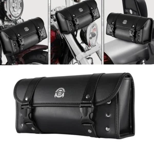 Motorcycle Front Fork Tool Bag Storage For Suzuki Boulevard C50 C90 M50 Intruder - Picture 1 of 10