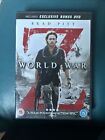 World War Z (DVD, Bonus, 2-Disc, 2013) OOP Sainsbury Exclusive. Región 2  UK