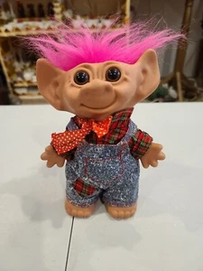 Vintage Uneeda Wishnik Troll Doll Gorgeous American Troll - Picture 1 of 14