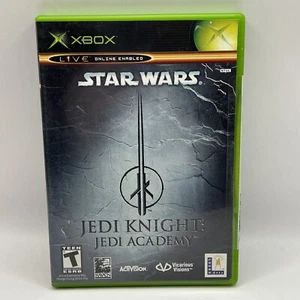 Star Wars: Jedi Knight -- Jedi Academy (Microsoft Xbox, 2003) No Manual - Picture 1 of 4