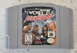 WCW / NWO Revenge (Nintendo 64, 1998) Auténtico N64 Carrito de Juego Solo - Imagen 1 de 2
