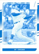 2016 Donruss Test Proof Cyan #167 Jorge Soler /49