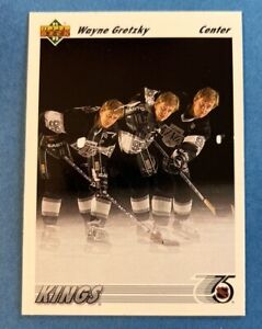 1991-92 Upper Deck #437 Wayne Gretzky HOF GOAT Los Angeles Kings NHL