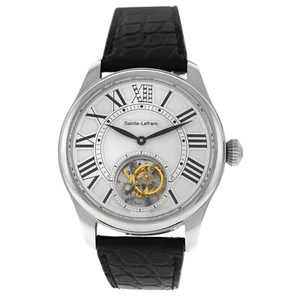 Sainte-Lefranc Tourbillon PRO 01 Diamond Stainless Steel Automatic 42MM Watch - Picture 1 of 8