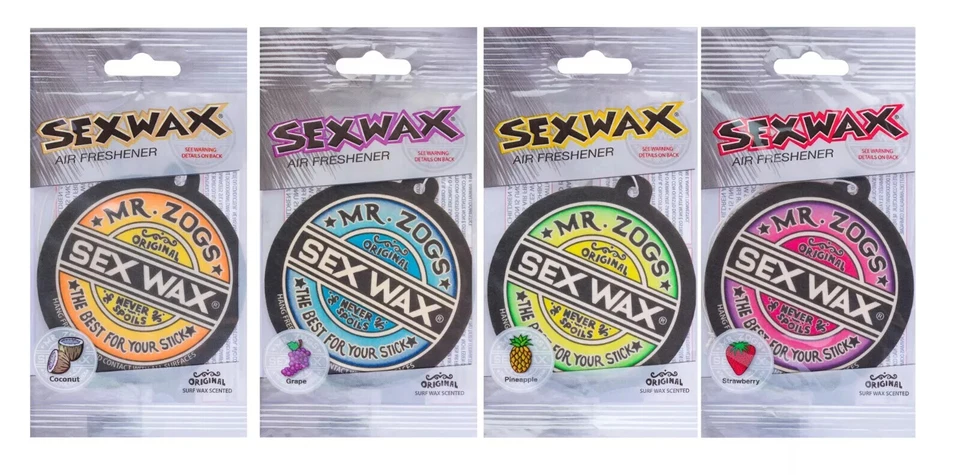 Mr Zogs Sex Wax Air Freshener. 4 Scents Available.  - Image 1 of 2