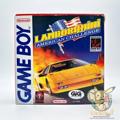 Lamborghini American Challenge 🇮🇹 ITA 🚗 Nintendo Gameboy GB 🕹️ GIG COMPLETA - Immagine 1 di 4