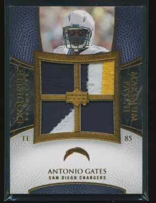 Antonio Gates 2007 Exquisite Collection Maximum Patch Jersey 22/25 - Image 1 of 2