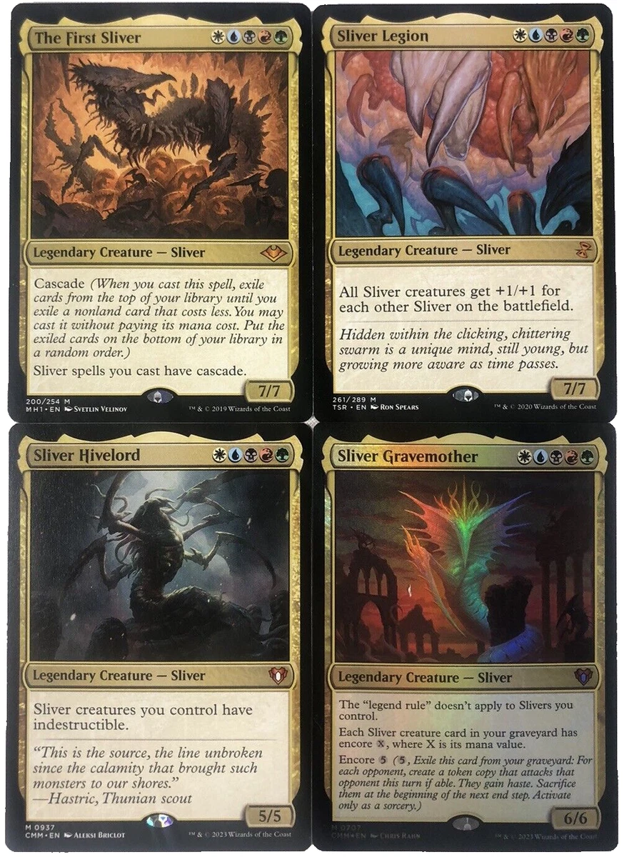 Sliver Magic: The Gathering Player-Built Collectible Card Game