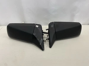 1984-1989 Nissan Z31 300ZX OEM Pair Black LH RH Power Heated Door Mirrors - Picture 1 of 18