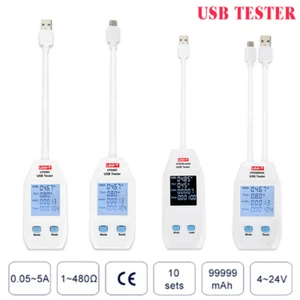 UNI-T USB Tester Detector Voltmeter Ammeter Power Capacity Voltage Current Meter - Picture 1 of 23