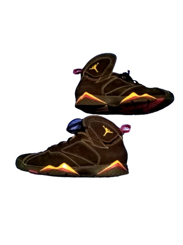 Nike Air Jordan VII Retro Citrus Basketball Sneakers giovanili taglia 2 5 anni US