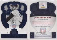 2015 Panini Cooperstown HOF Crown Royale Blue /25 Juan Marichal #59 HOF