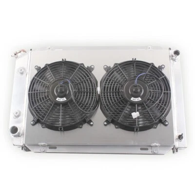 Ventiladores de radiador eléctricos de aluminio para Lincoln Continental Mark VII V8 1982-1992 Foto 1 de 4