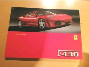 Ferrari F430 Owner's manual English Version - Picture 1 of 4