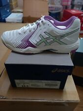 Chaussures de tennis femme Asics GEL-GAME 6 blanc violet US7,5/245 mm neuves avec étiquettes E775y-0187
