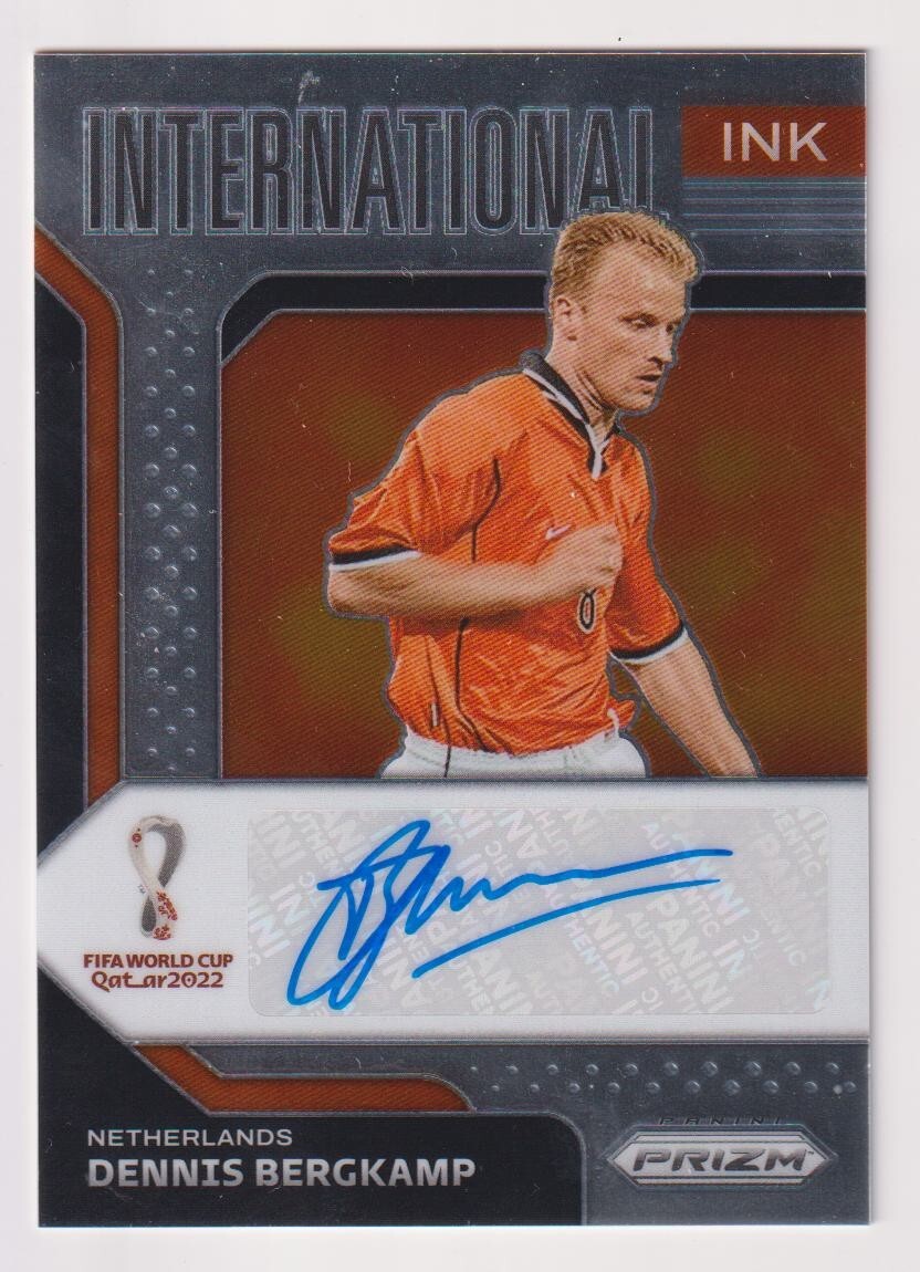 Panini Dennis Bergkamp Soccer Sports Trading Cards & Accessories 