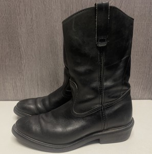 red wing pull on work boots