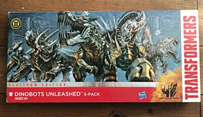 Hasbro Transformers Age of Extinction Dinobots Unleashed - Platinum Edition... - Image 1 of 4