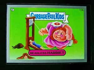 GPK 2013 Brandneu Serie 2, SILBER Rand Parallel #113b Headless HARRIET, BNS2 - Bild 1 von 2