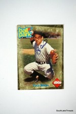 1995 Collector's Edge Ball Park Franks Auto Yogi Berra Auto HOF