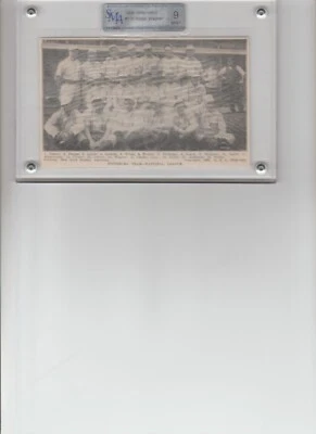 Tarjeta de béisbol del equipo de Pittsburgo Honus Wagner - 1908 Spalding - Liga Nacional - Foto 1 de 2