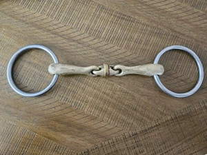Herm Sprenger WH Ultra Loose Ring Sensogan Snaffle, 5.75 Used But Nice! Wow! - Picture 1 of 1