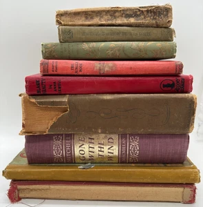 Vintage Classic Books Black Beauty, Seven Gables, Hiawatha, Gone With The Wind - Picture 1 of 19
