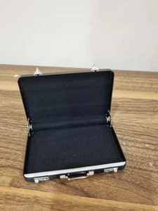 Miniature Functioning Black Briefcase - Picture 1 of 5