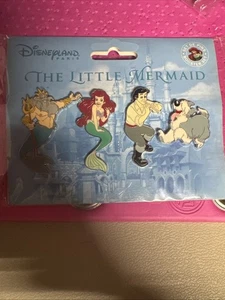 Die kleine Meerjungfrau Booster Pin 2017 4er Set Disneyland Paris - Bild 1 von 2