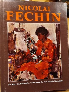 Nicolai Fechin Mary Balcomb First Edition Second Printing 1985 Art Book FIGURE - Picture 1 of 13