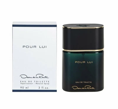 POUR LUI por Oscar de la Renta 3,0 OZ eau de toilette eau de toilette spray colonia para hombres nuevo en caja Foto 1 de 2