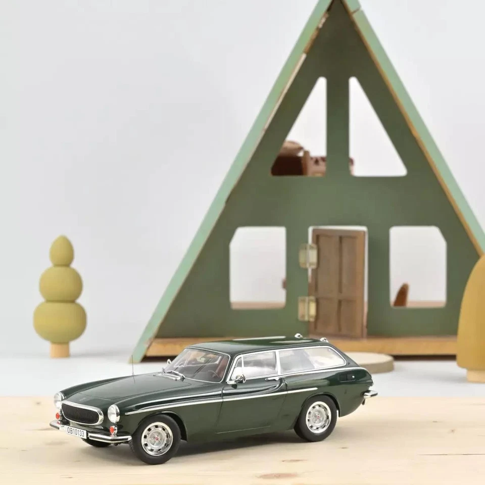Norev 188720 1/18 Volvo 1800 ES 1973 Verde Scuro Modello Auto Diecast