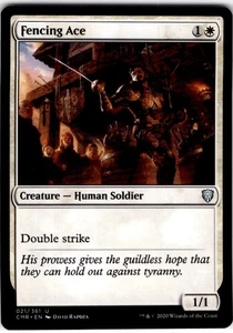 MTG Fencing Ace Commander Legends Uncommon #21 - Picture 1 of 2