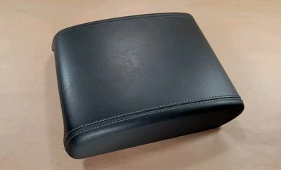 2009-2015 Jaguar X250 XF XFR Center Console Arm Rest Armrest Cover Lid Black OEM - Image 1 of 4