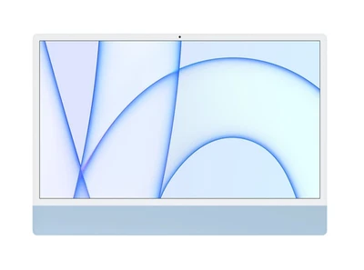 Apple iMac M1 3.2GHz 24" | 16GB RAM 512GB-SSD | 2021 MGPL3LL/A | Blue | Mint! - Image 1 of 2