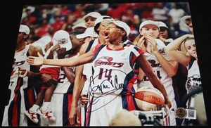 Cynthia Cooper signed 8 x 10, Houston Comets, Beckett BAS 3W044750 - Picture 1 of 3