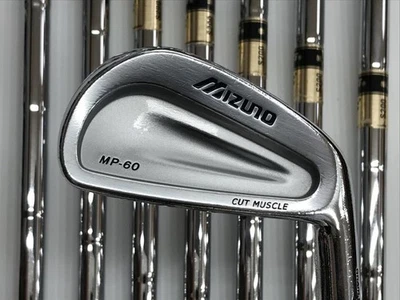 Mizuno MP-60 Iron Set 3-9,P RH Dynamic Gold S200 8pcs D Rank - Image 1 of 4