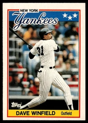 1988 Topps UK Minis #85 Dave Winfield - Image 1 of 2