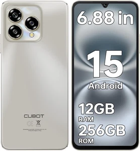 A40 Smartphone Android 15, 6.88" 120Hz Telefono Cellulare, 12GB+256GB/1TB Cellul - Foto 1 di 12