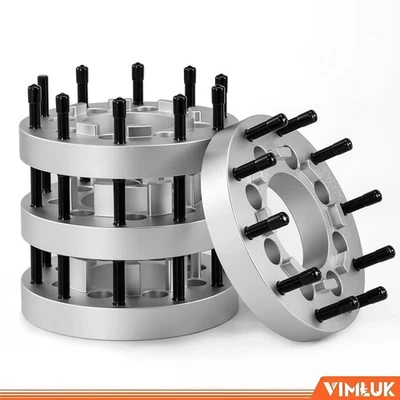 8 x 165.1 MM To Semi 10 x 225 MM Hub Centric Wheel Adapter For Chevrolet & GMC Foto 1 de 4