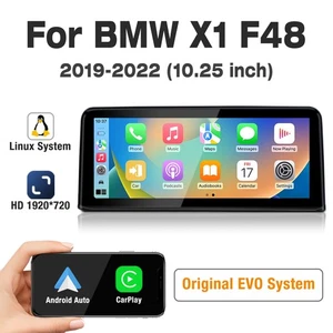 10.25" Touch Screen CarPlay Android Auto Headunit for BMW X1 F48 2018-2022 EVO - Picture 1 of 12