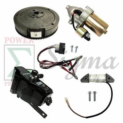 SIGMA Electric Start Kit For Manual Recoil Start 337cc 389cc 420cc 11HP13HP Gas Engine