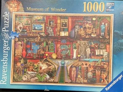 Ravensburger 1000 pc Museum of Wonder by Aimee Stewart 2015 jigsaw puzzle Rare - Image 1 of 2